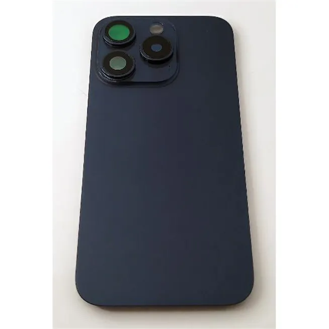 Tapa trasera o tapa bateria azul para iPhone 15 Pro 