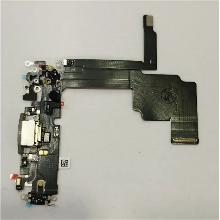 Flex puerto de carga dorado para Iphone 15 Pro calidad premium