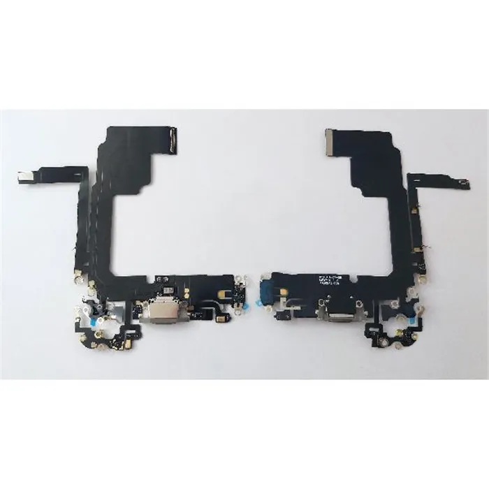 Flex puerto de carga dorado para Iphone 15 Pro compatible