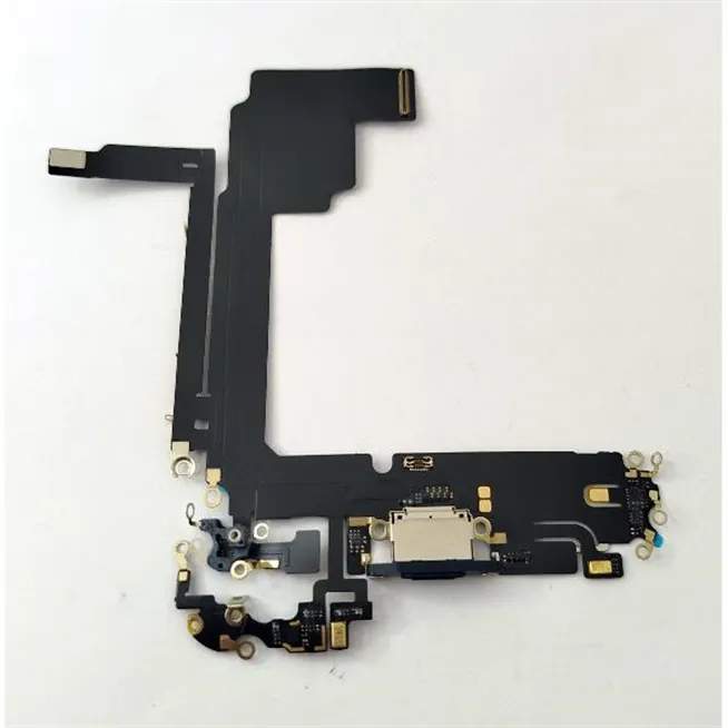 Flex puerto de carga azul para Iphone 15 Pro Max compatible