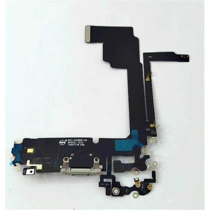 Flex puerto de carga blanco para Iphone 15 Pro Max compatible