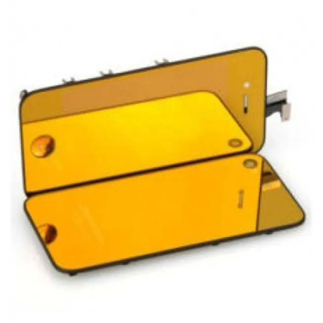 iPhone 4 kit de conversión naranja efecto espejo