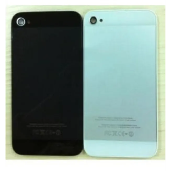 iPhone 4 Cristal Trasero negro diseño iPhone 5