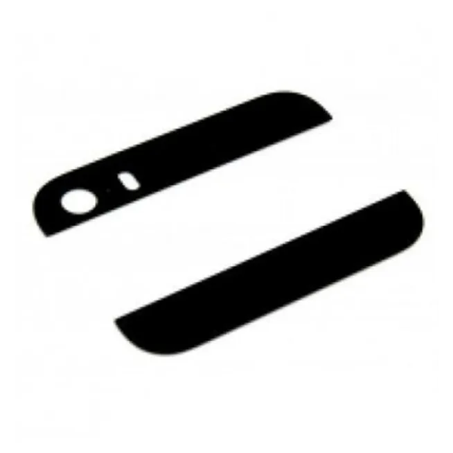 iPhone 5S set 2 piezas embellecedor superior e inferior negr