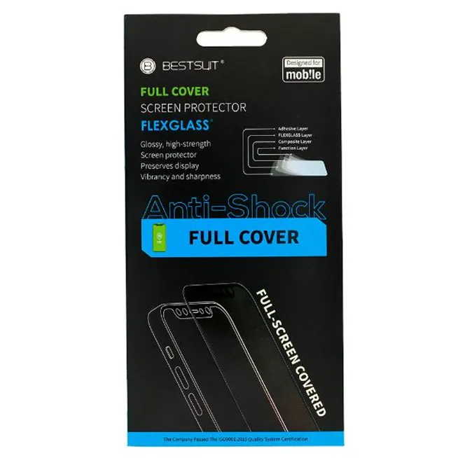 Protector hidrogel Bestsuit flexible 5D blanco para IPhone 6 6S
