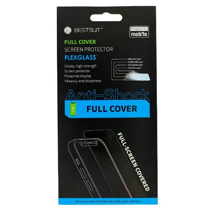 Protector hidrogel Bestsuit flexible 5D blanco para IPhone 6 6S