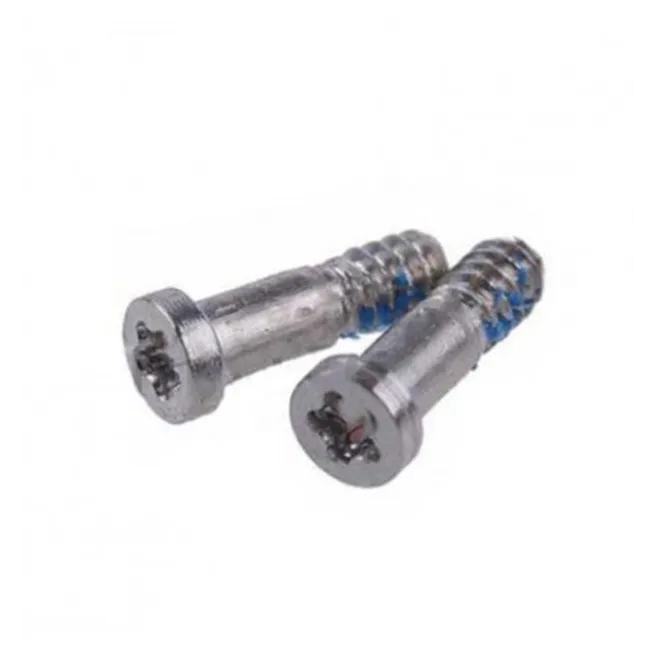 iPhone 6S set 2 piezas tornillos blanco conector de carga or