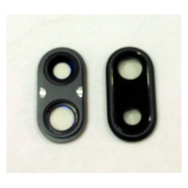 IPhone 8 Plus A1864 cubierta camara negra premium