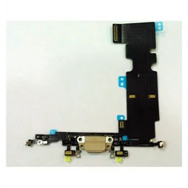 IPhone 8 Plus A1864 flex carga dorado premium