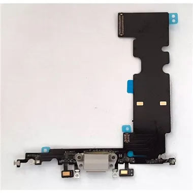 Flex puerto carga gris para IPhone 8 Plus A1864 A1897 A1898 compatible