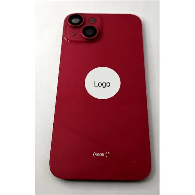 Tapa trasera o tapa bateria roja para iPhone 14 remanufacurada Grado A 