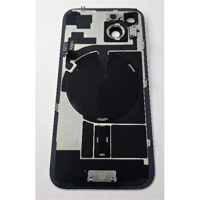 Tapa trasera o tapa bateria azul claro para iPhone 15 remanufacurada Grado A 