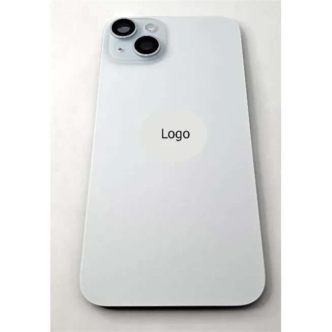 Tapa trasera o tapa bateria azul para iPhone 15 Plus remanufacurada Grado A 