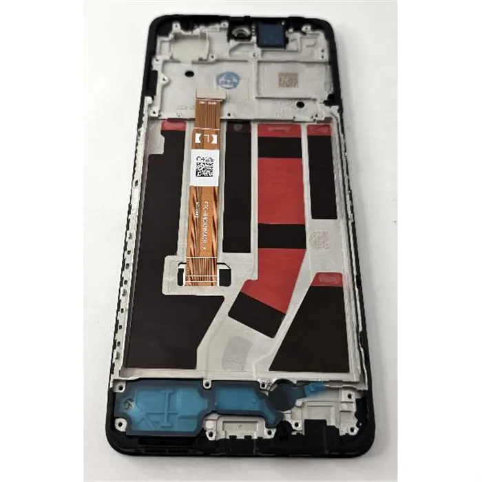 Pantalla lcd para Realme 14X 5G mas tactil negro con marco negro calidad premium