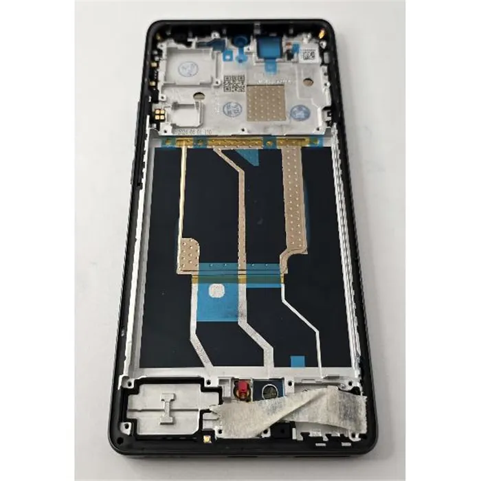 Pantalla lcd para Realme GT6 mas tactil negro con marco negro calidad premium